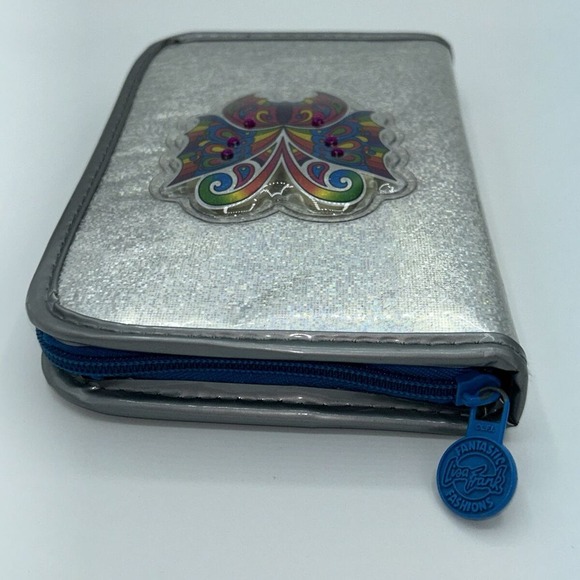 Vintage Lisa Frank Iridescent Rare Butterfly Hologram Planner W/ Tags & Stickers - Picture 3 of 12